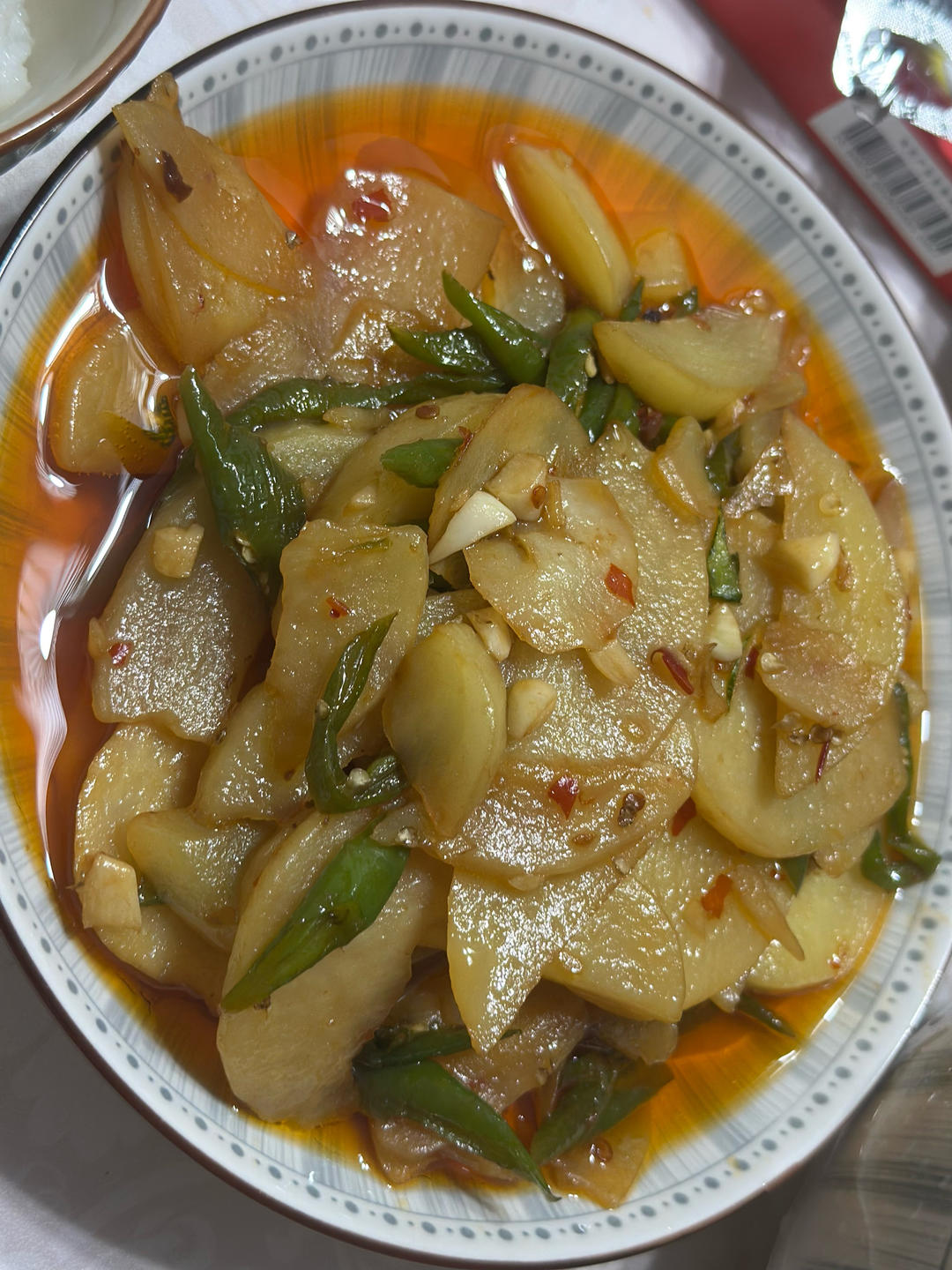 青椒土豆片