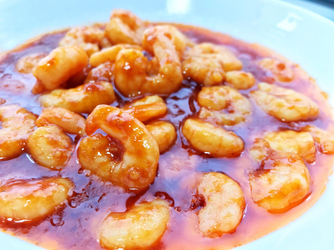茄汁大虾仁🍤