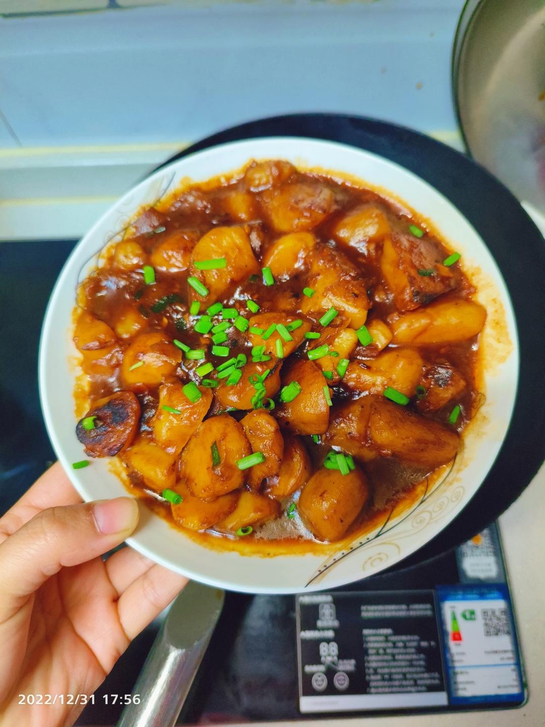 红烧土豆这样做｜又得多吃几碗饭😭