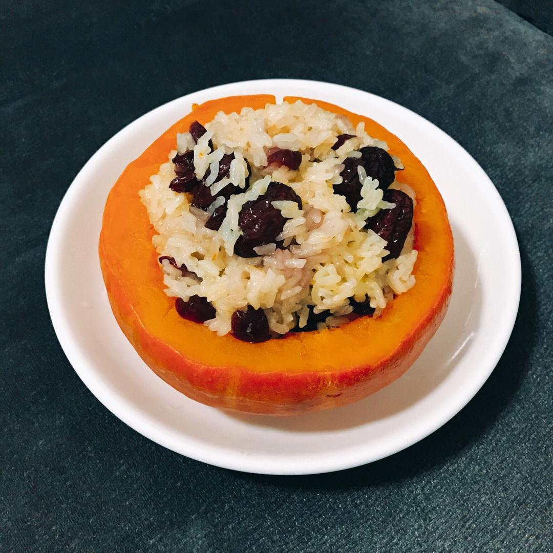 南瓜糯米饭