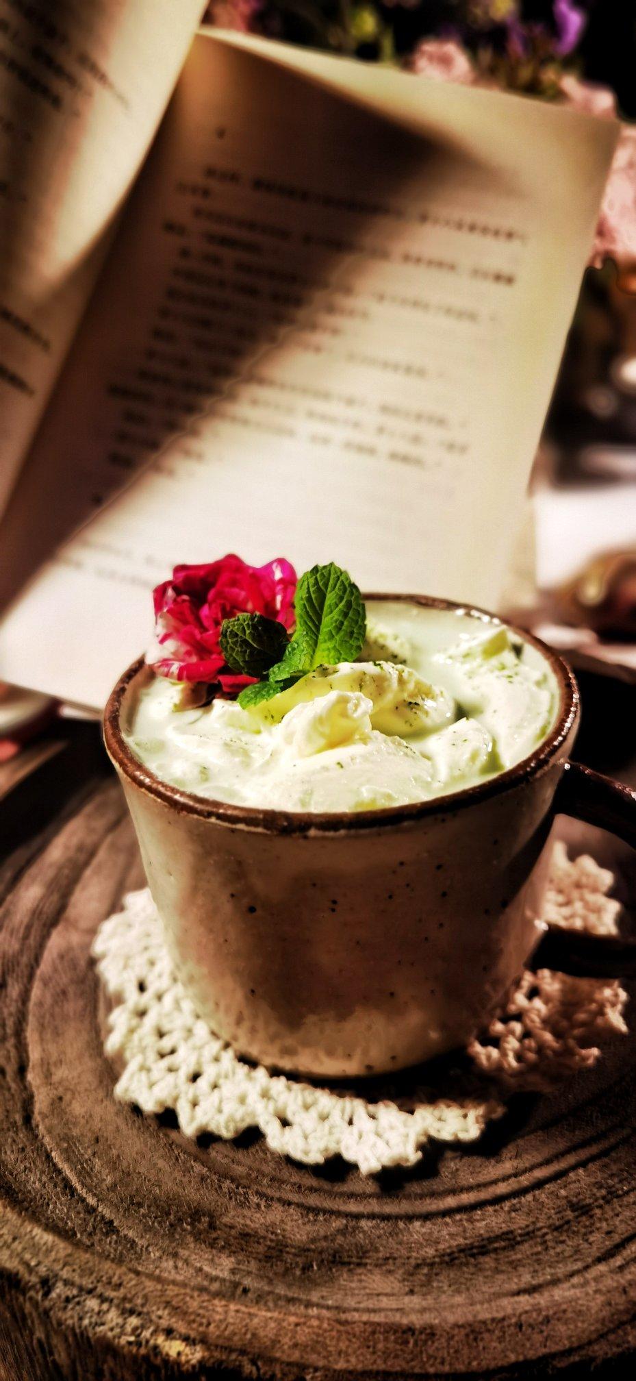 400次抹茶拿铁，不含咖啡因，好喝到哭