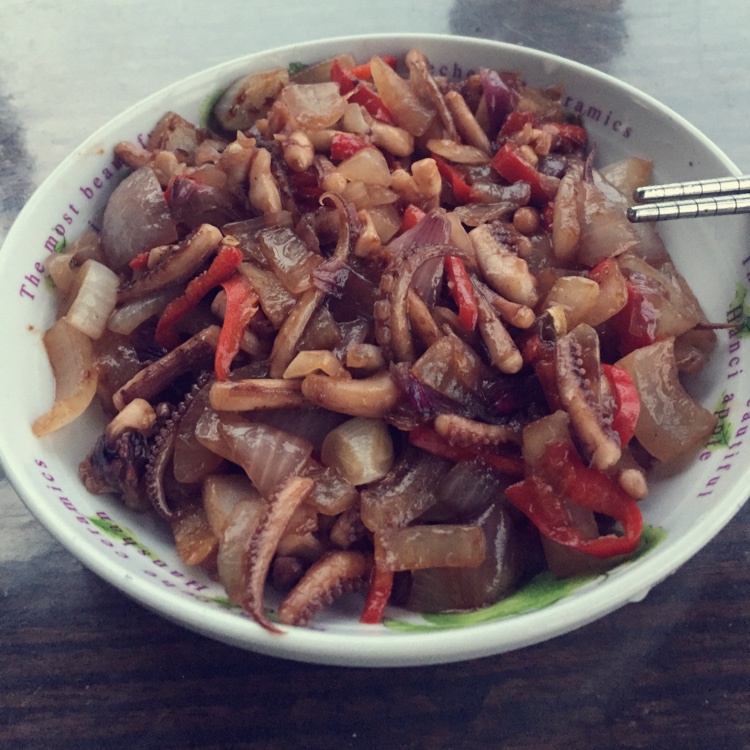 爆炒鱿鱼