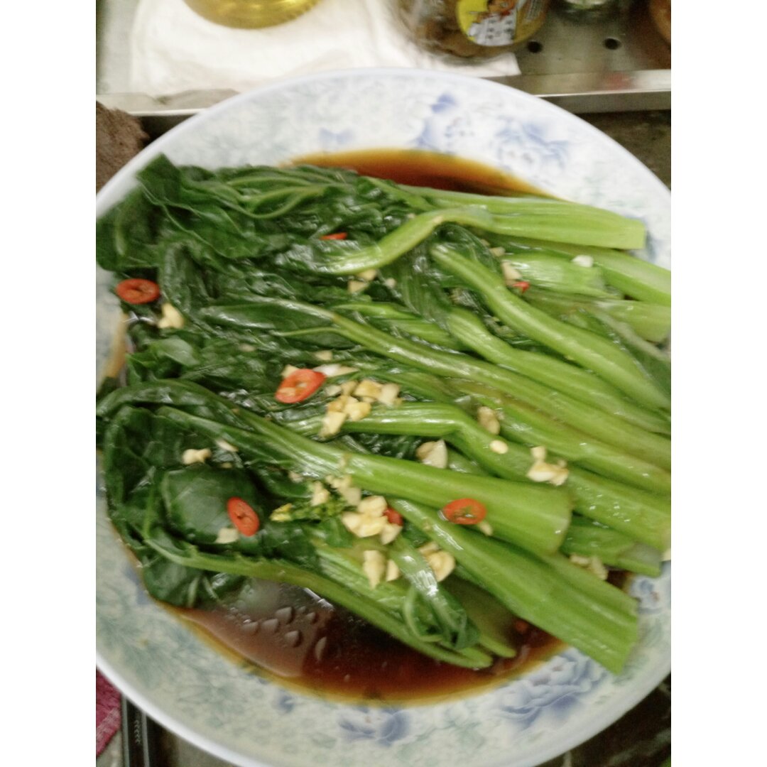 白灼菜心