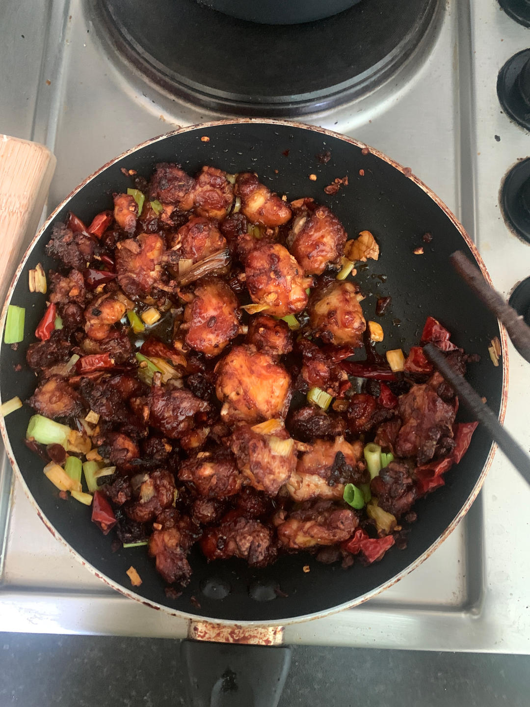 辣子鸡翅（空气炸锅）