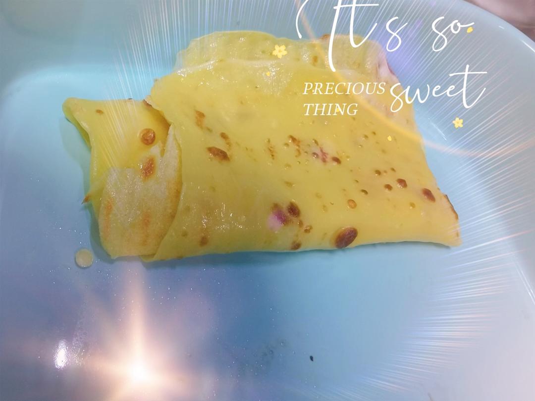 简单快手蔬菜鸡蛋煎饼
