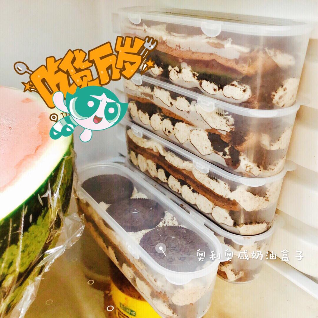 好吃到流泪的奥利奥咸奶油盒子蛋糕