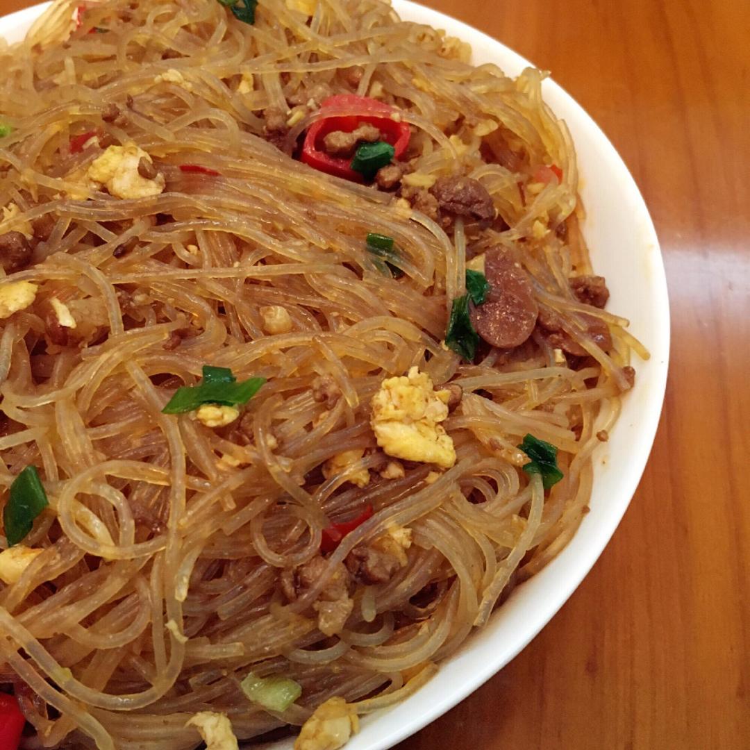 干贝蒜蓉炒粉丝的做法