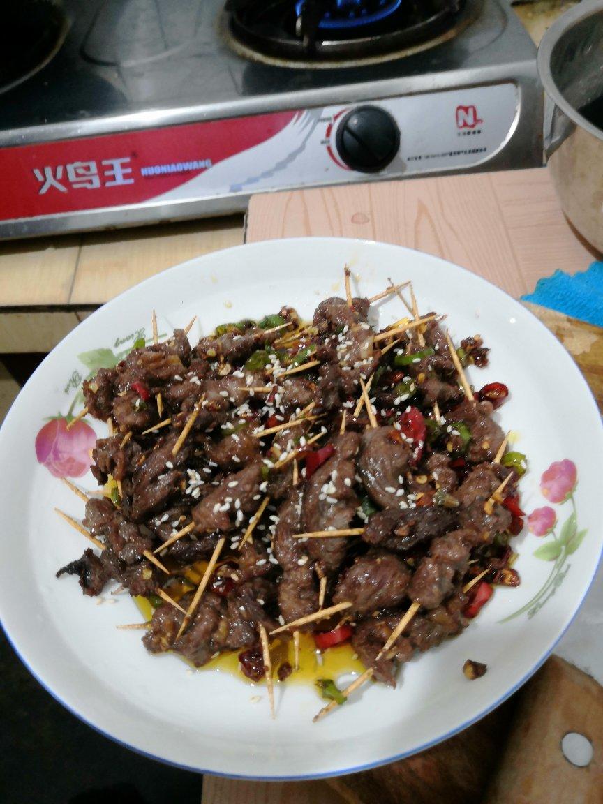 牙签牛肉 道地湖南味