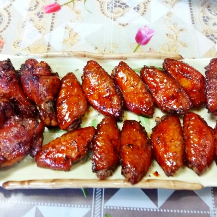 蜜汁黑椒烤翅