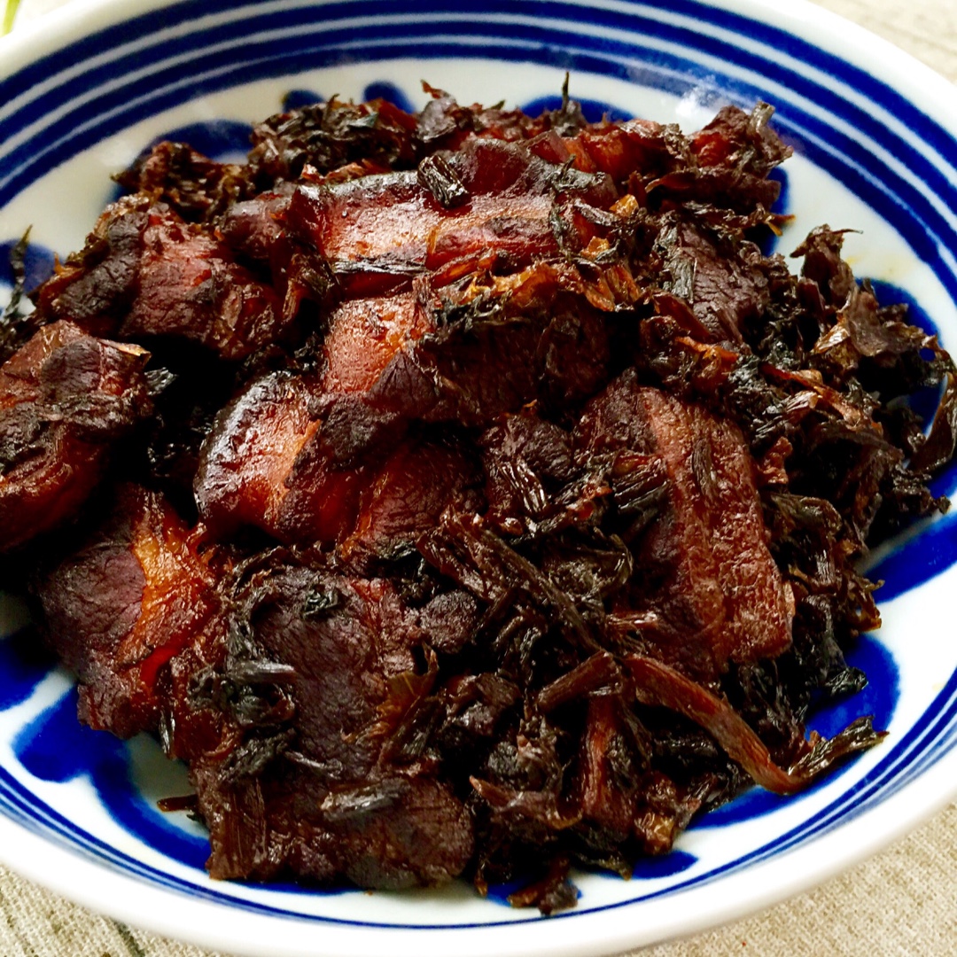 茉莉的太阳花做的梅干菜烧肉