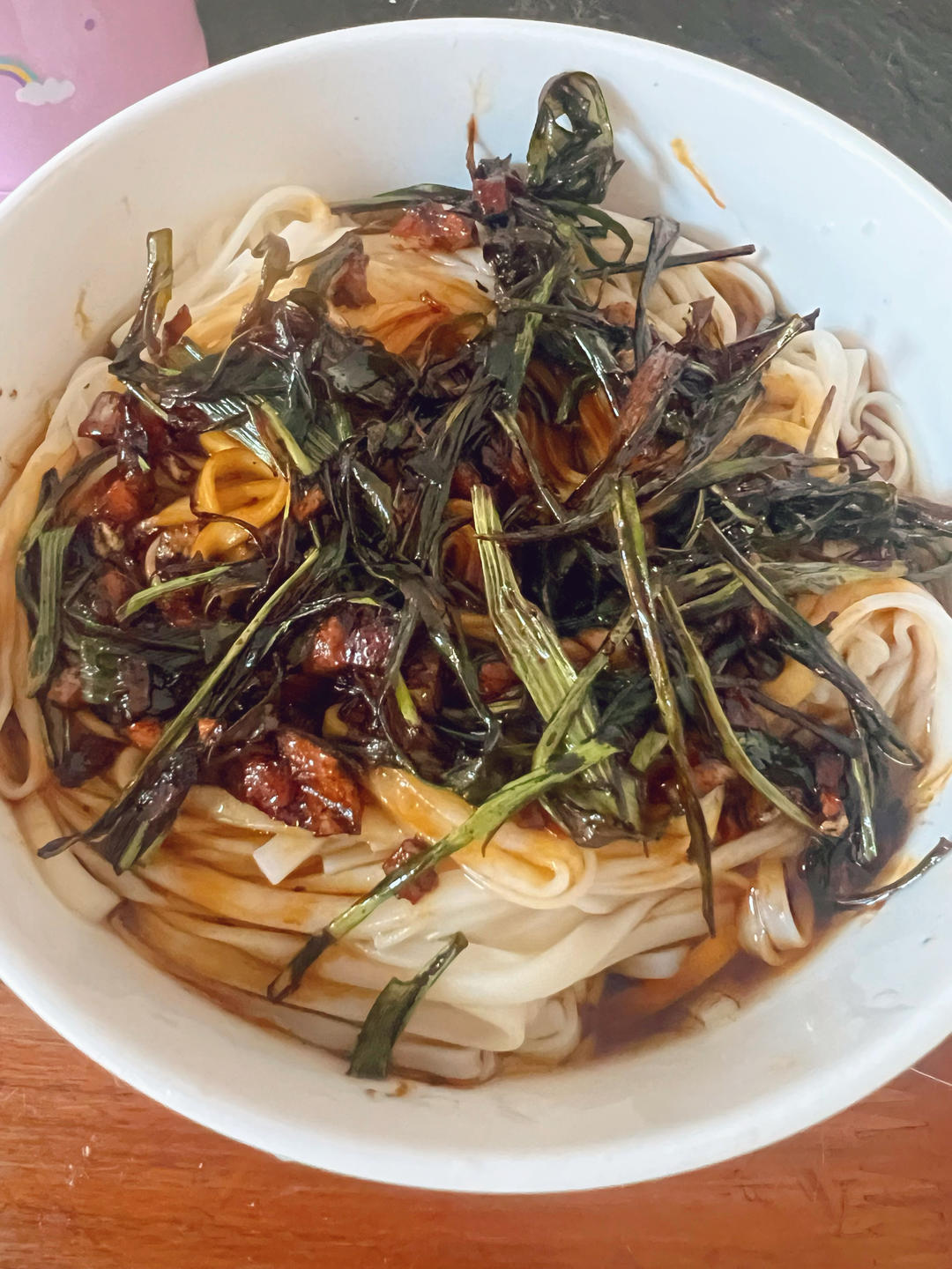 10分钟搞定的一碗葱油拌面