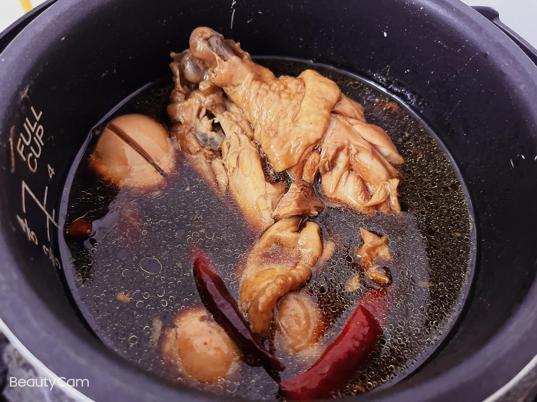 爆好吃的卤鸡腿 卤蛋❗电饭煲 炒锅都可以做~