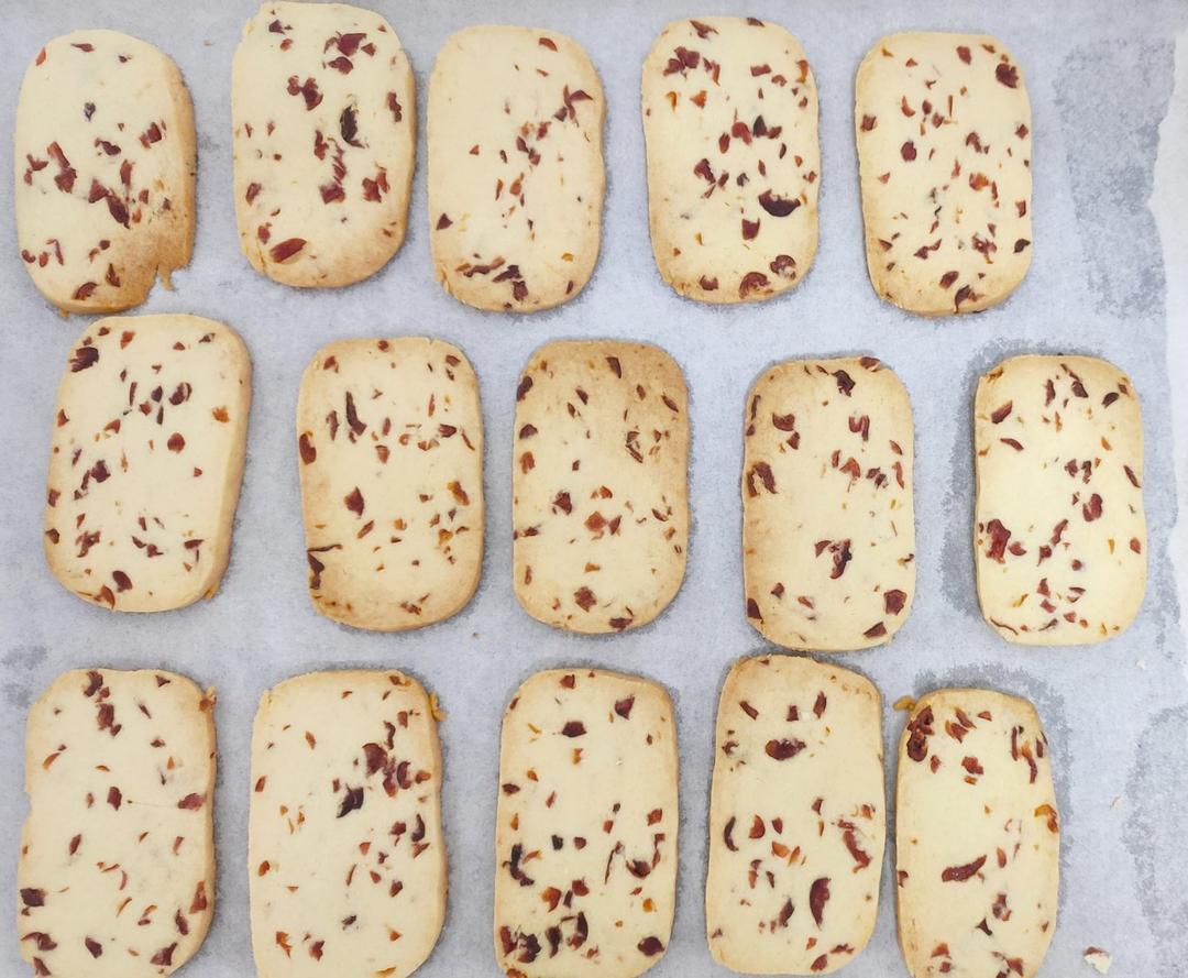 低糖少油版蔓越莓饼干