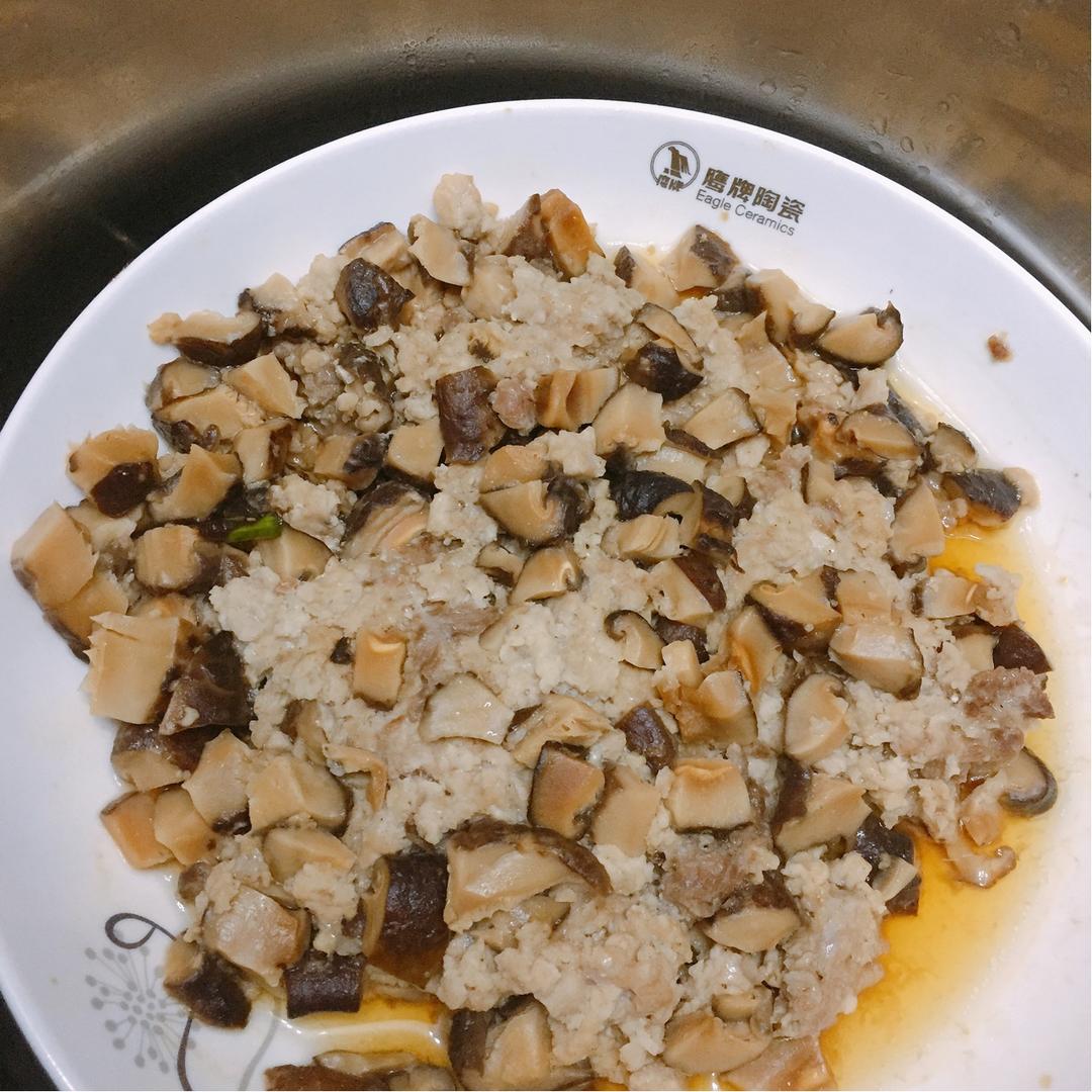 香菇蒸肉饼