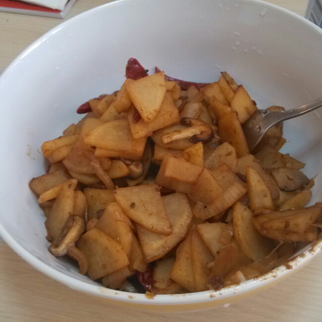 干锅土豆片