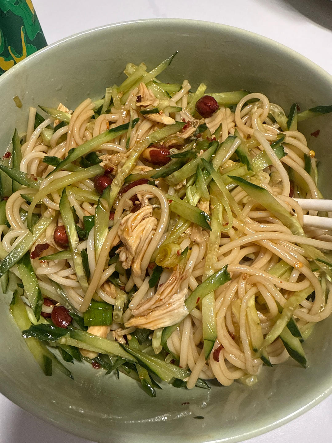 🥒鸡丝凉面