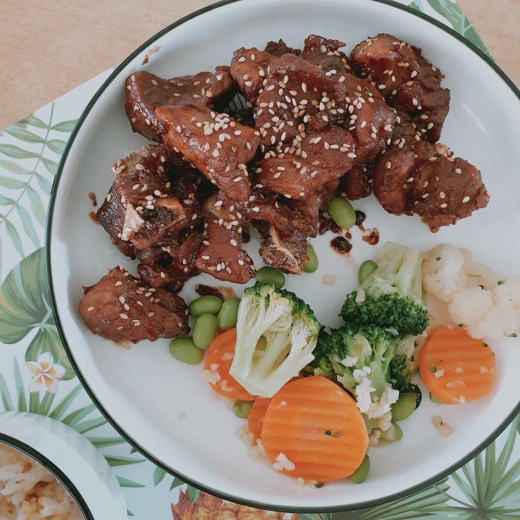 糖醋排骨（试验多次的最佳口感）