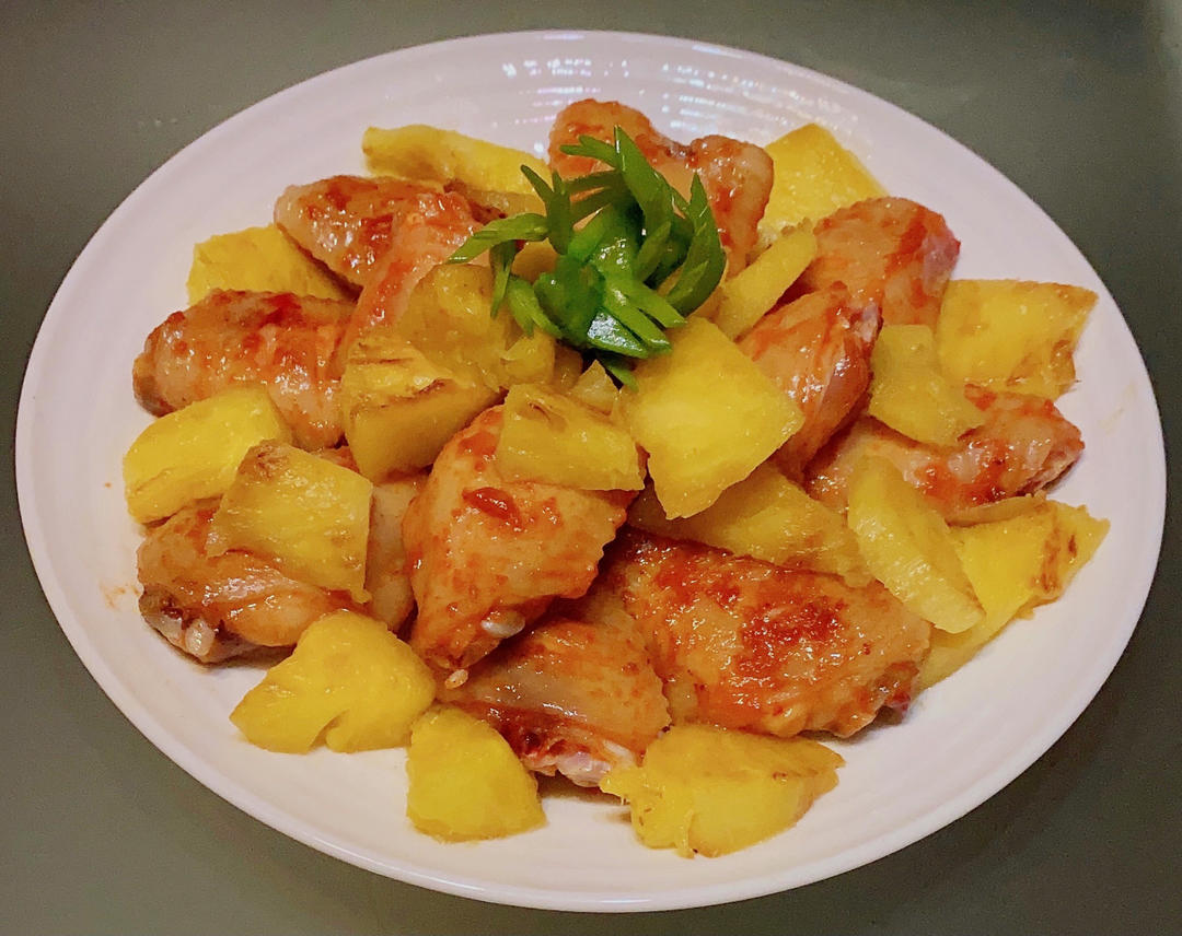 🍍解锁鸡翅的新吃法💯清香不油腻菠萝烤鸡翅