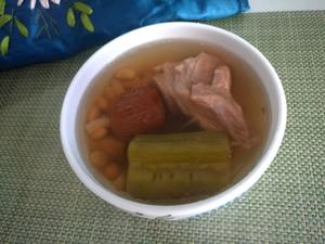 苦瓜黄豆排骨汤•煲汤5•高压锅8•苏ayi的厨房8的做法 步骤2