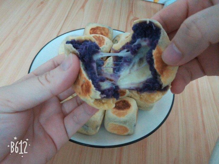 【爆浆紫薯仙豆糕】