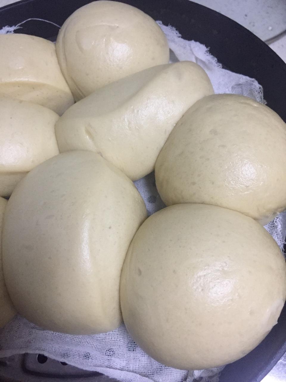 有着面包口感的红糖馒头（一次发酵）