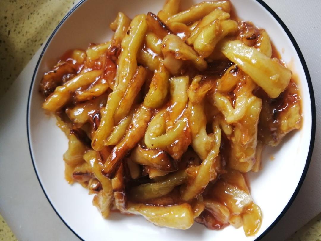 酸酸甜甜的糖醋茄条