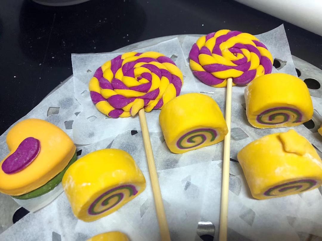 果蔬牛奶小馒头