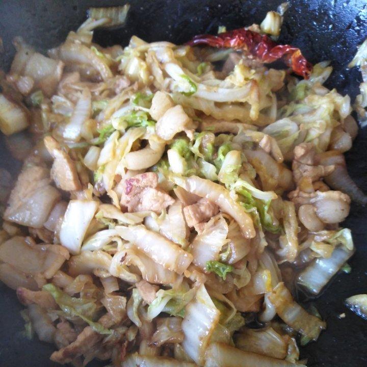 家常炒大白菜