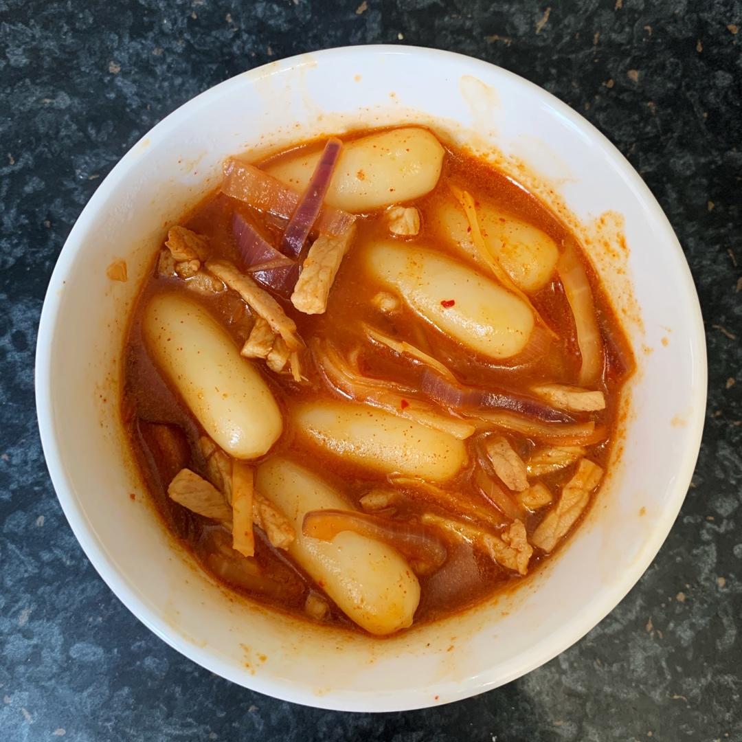 韩式辣炒年糕（or网红芝士套路之芝心年糕）