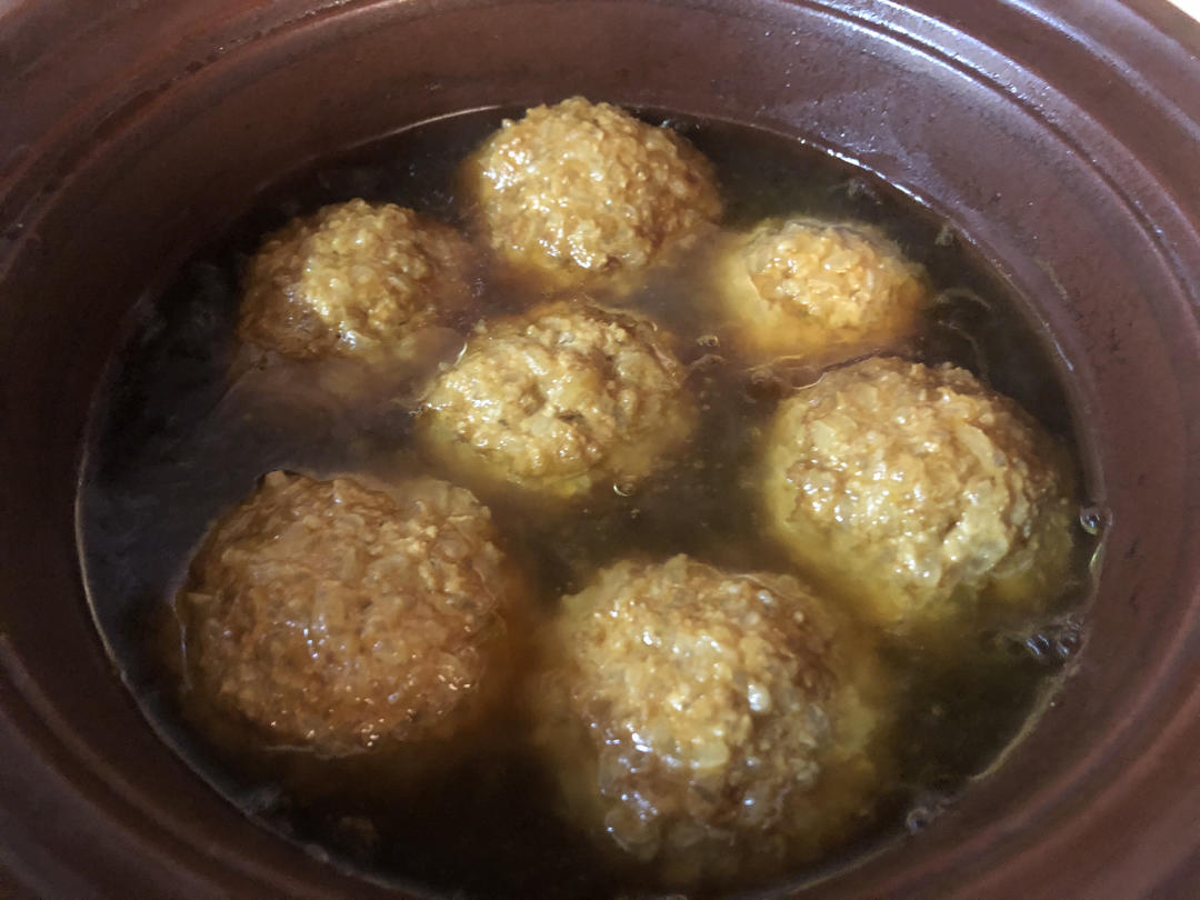 最好吃的扬州狮子头