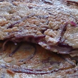 紫薯煎饼的做法 步骤7
