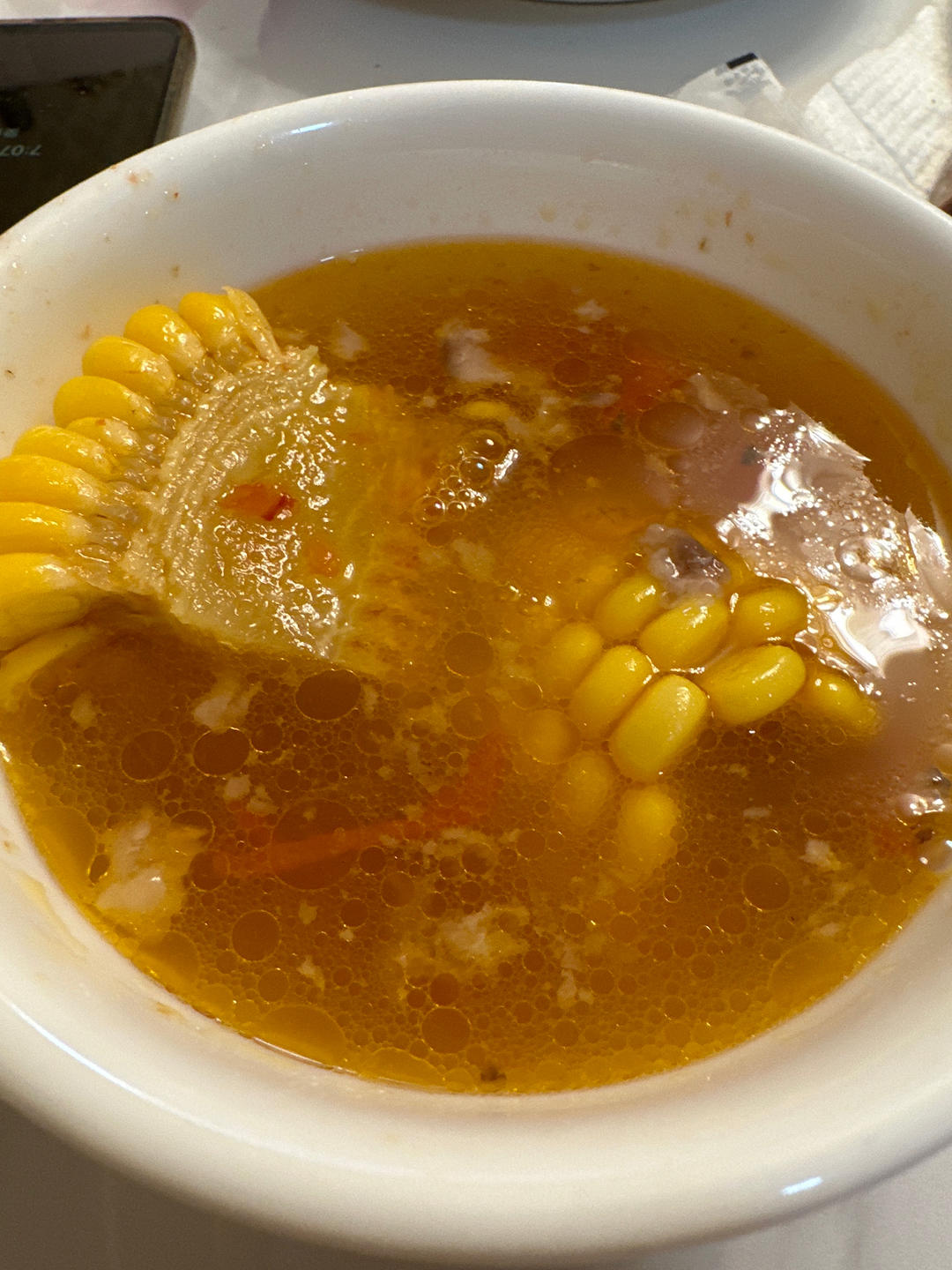超浓番茄玉米排骨汤‼️