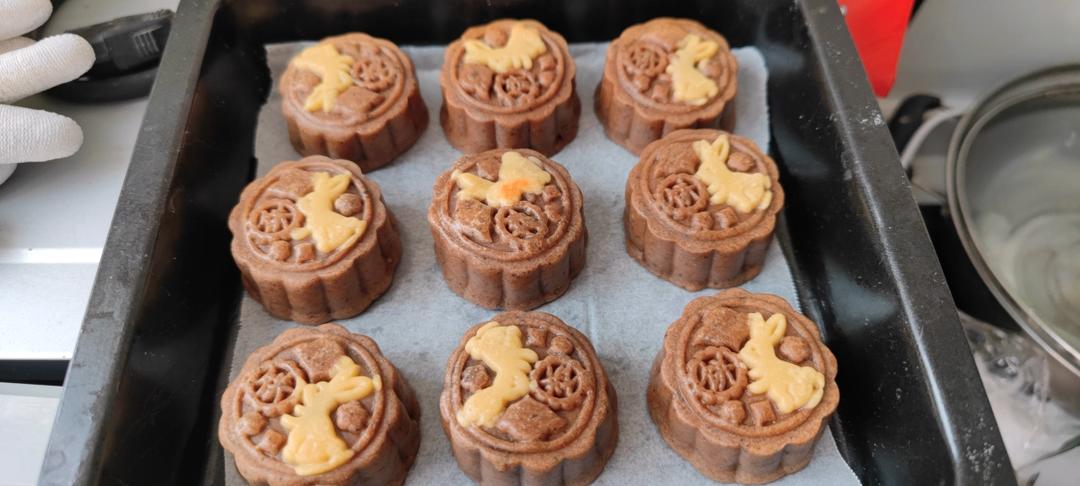 原创首发——广式生椰拿铁软心月饼