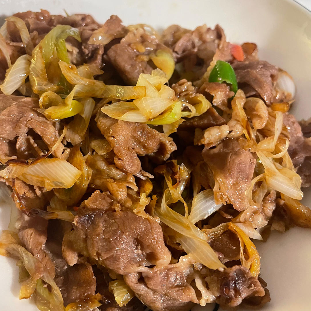 葱爆肥牛