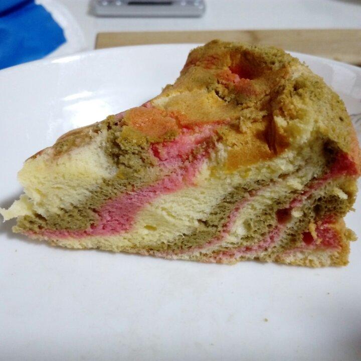 “老公”炫彩戚风蛋糕