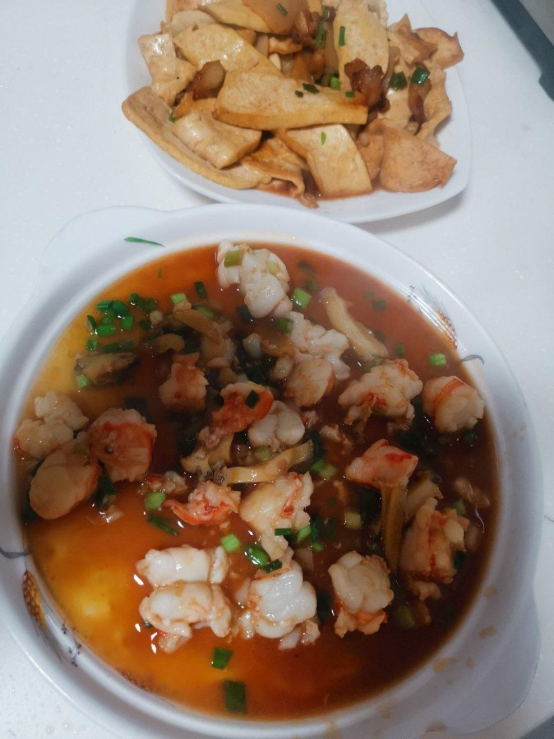 虾仁鸡蛋羹