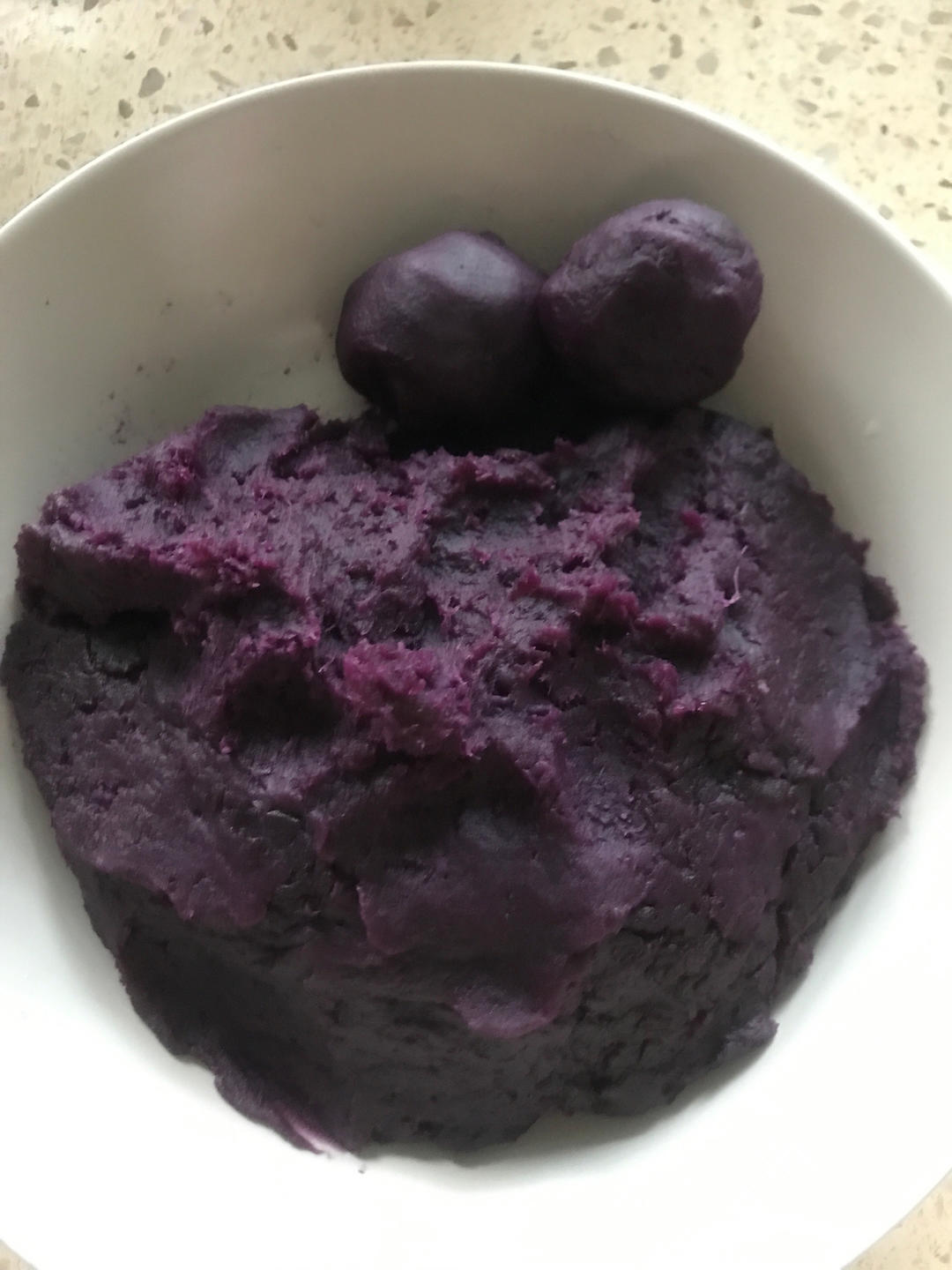 自制紫薯泥/紫薯沙/紫薯馅儿