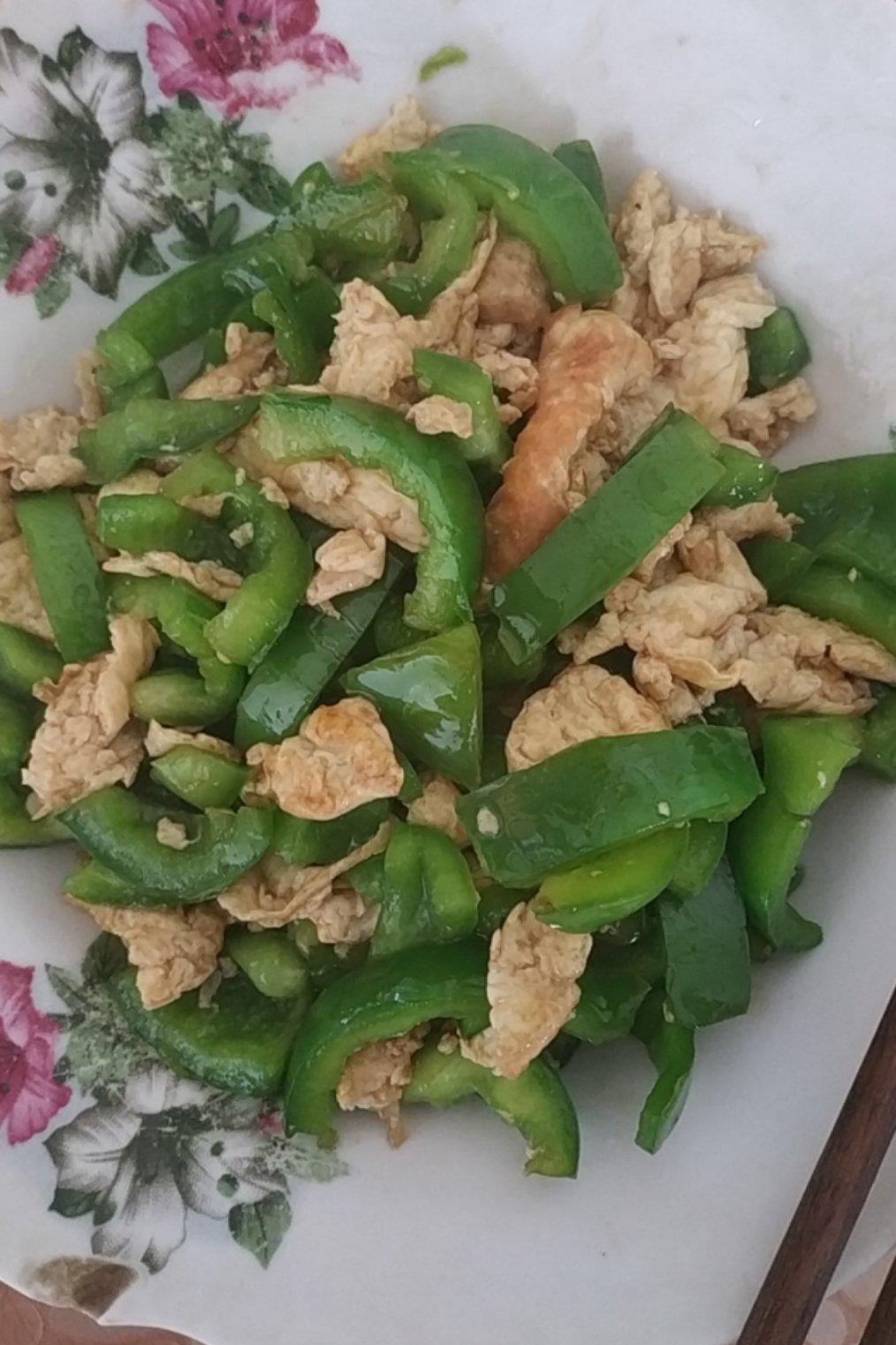 青椒炒蛋
