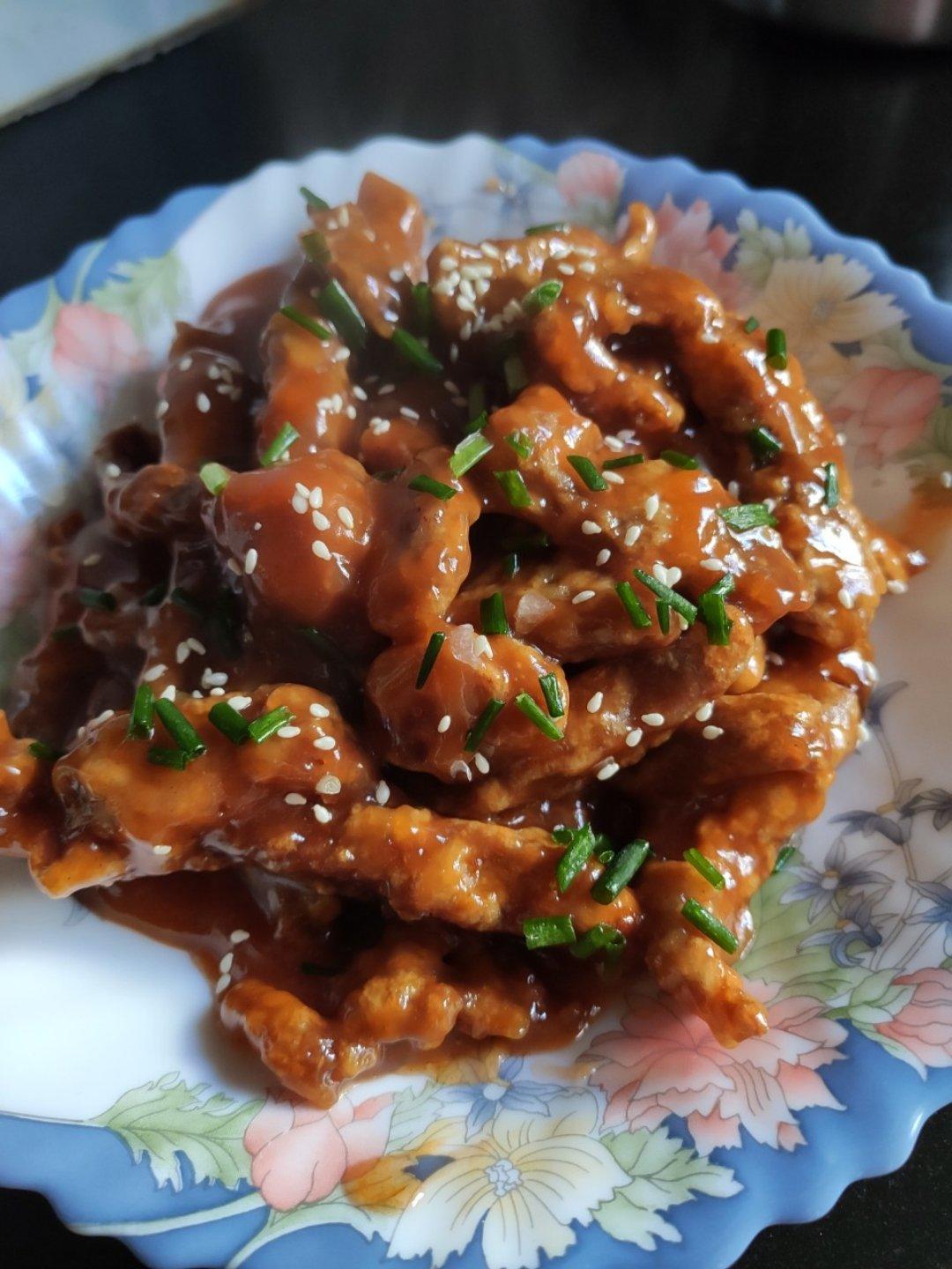 茄汁里脊（茄汁排条）