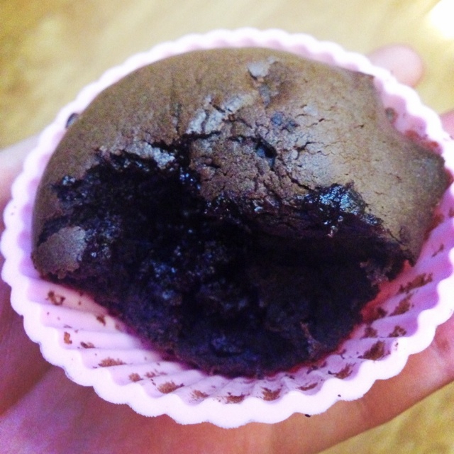 莫尼卡美食厨房：爆浆巧克力蛋糕