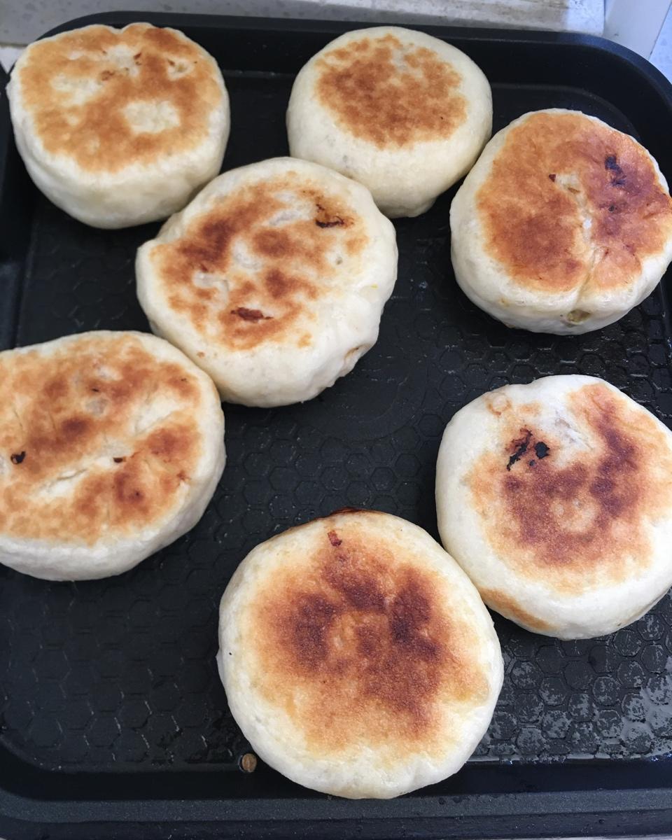 不用去早餐店的发面馅饼
