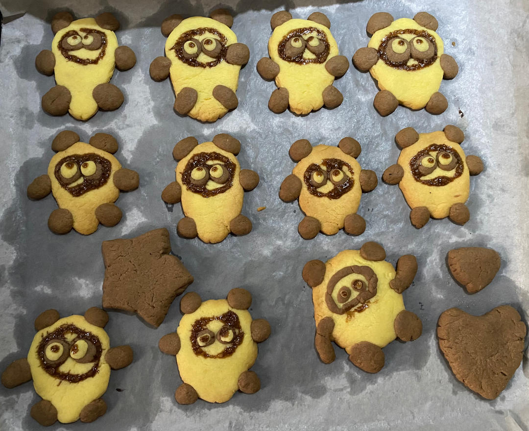 冰墩墩雪容融曲奇饼干🍪