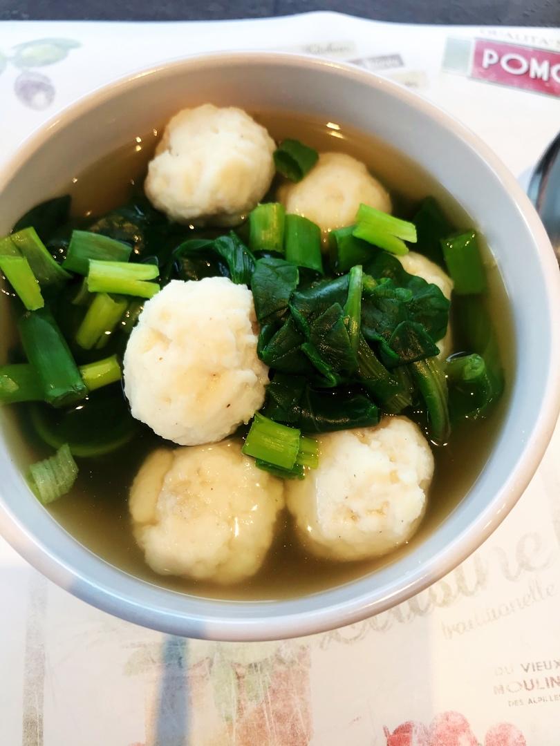 菠菜鱼丸汤