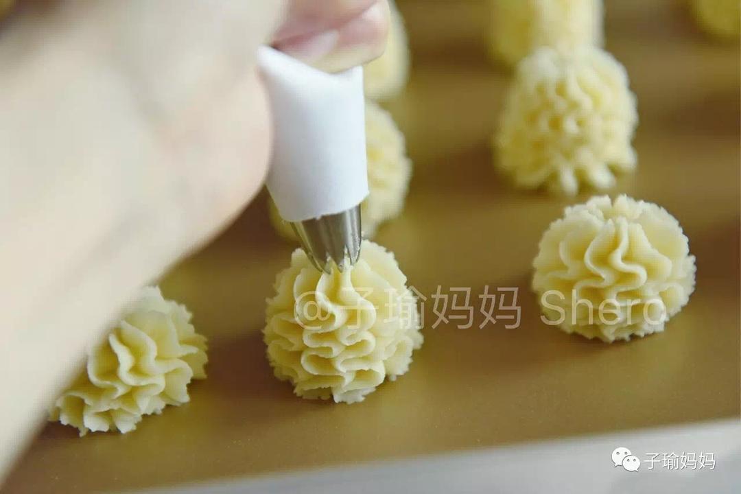 香气四溢的--奶油云顶曲奇