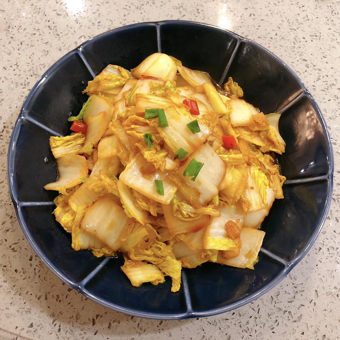 5分钟快手菜❗️巨下饭的酸辣娃娃菜，酸辣开胃❗️