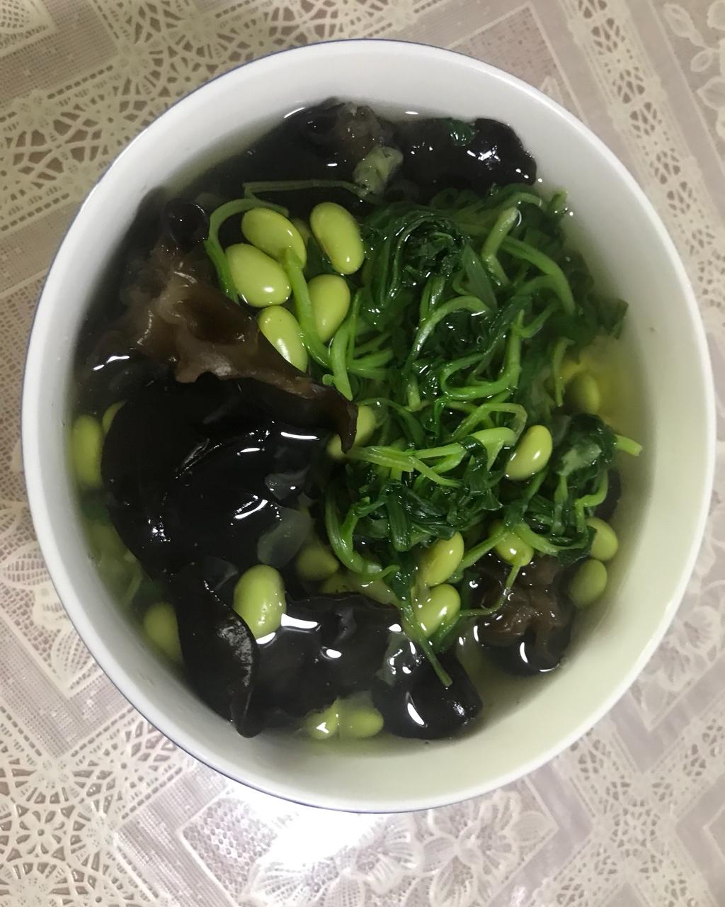 青菜黑木耳汤
