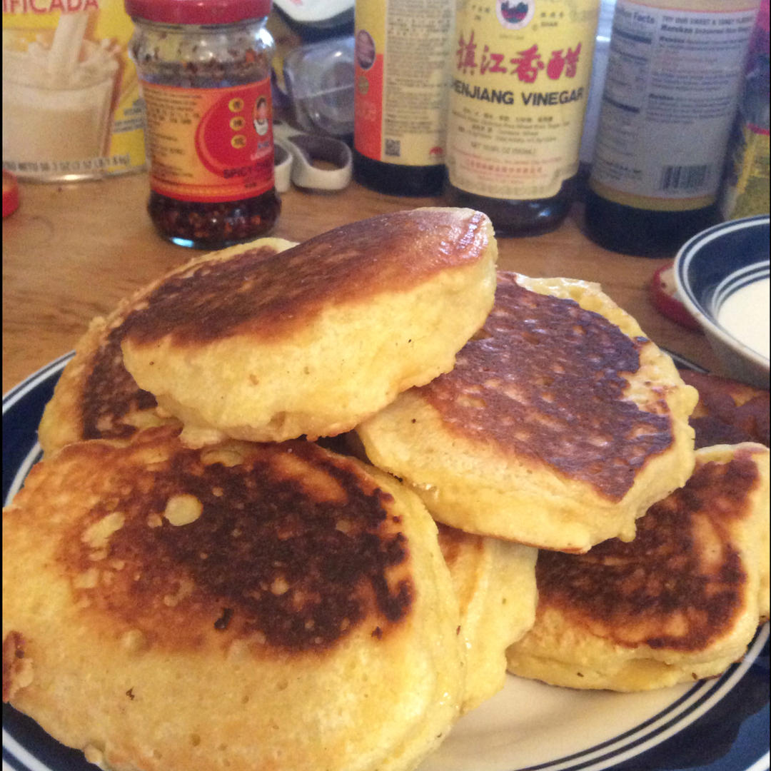 奶香玉米饼