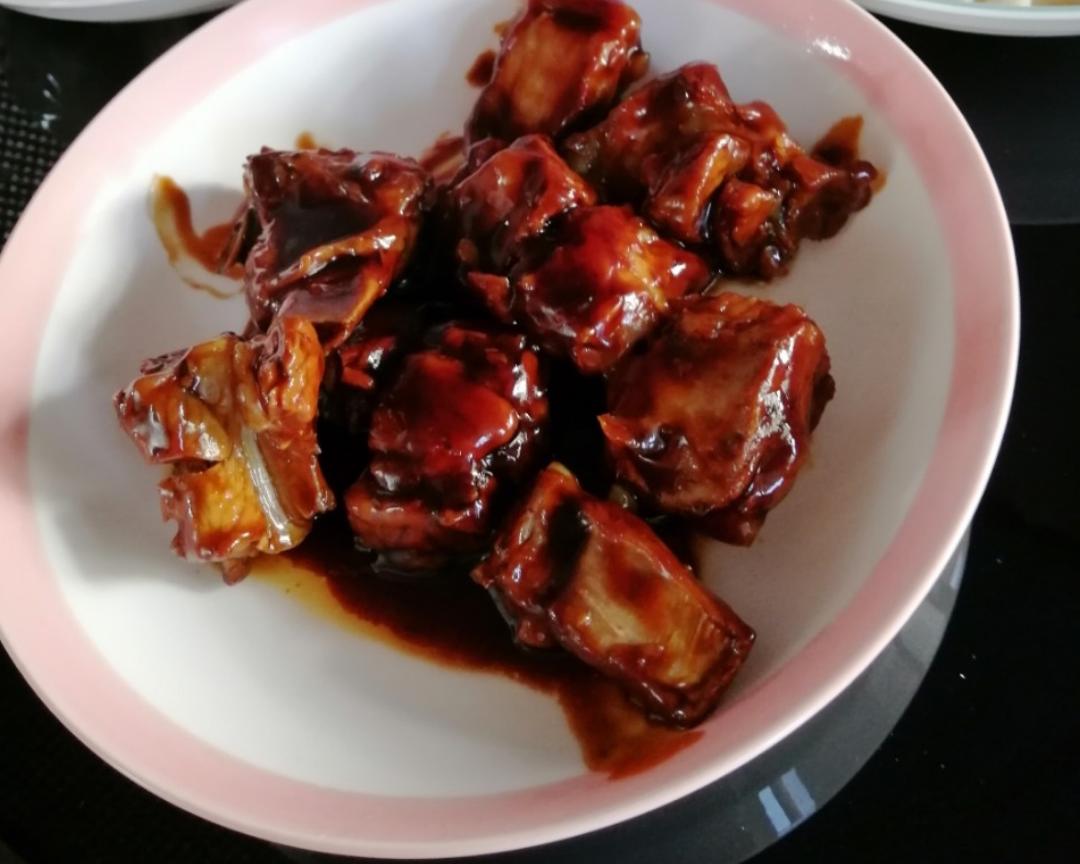 少油糖醋排骨的做法