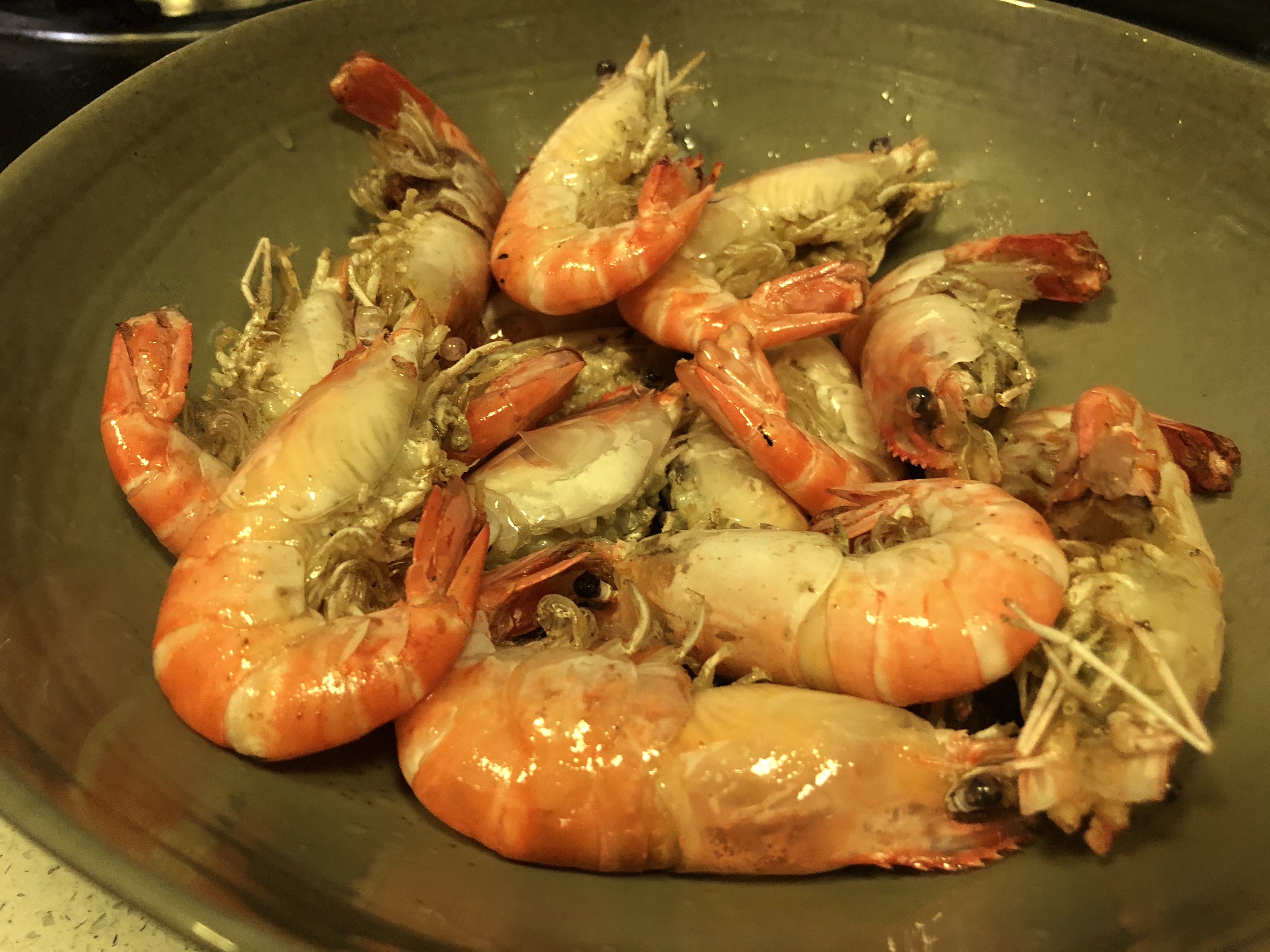 老上海味道— 油爆虾（大头虾版）的做法 步骤4