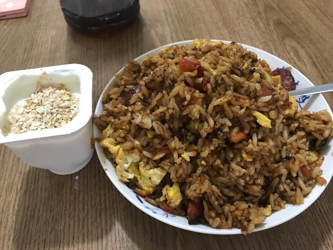 番茄鸡蛋炒饭